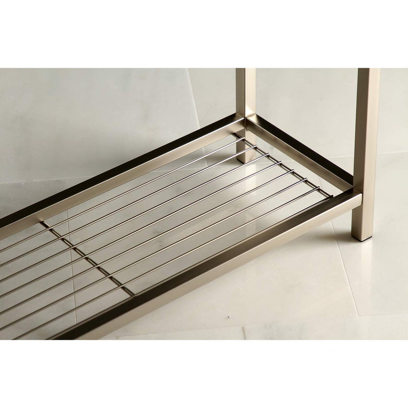 Kingston Brass SCC8368 Edenscape Freestanding Towel-Rack, Brushed Nickel - Image 5